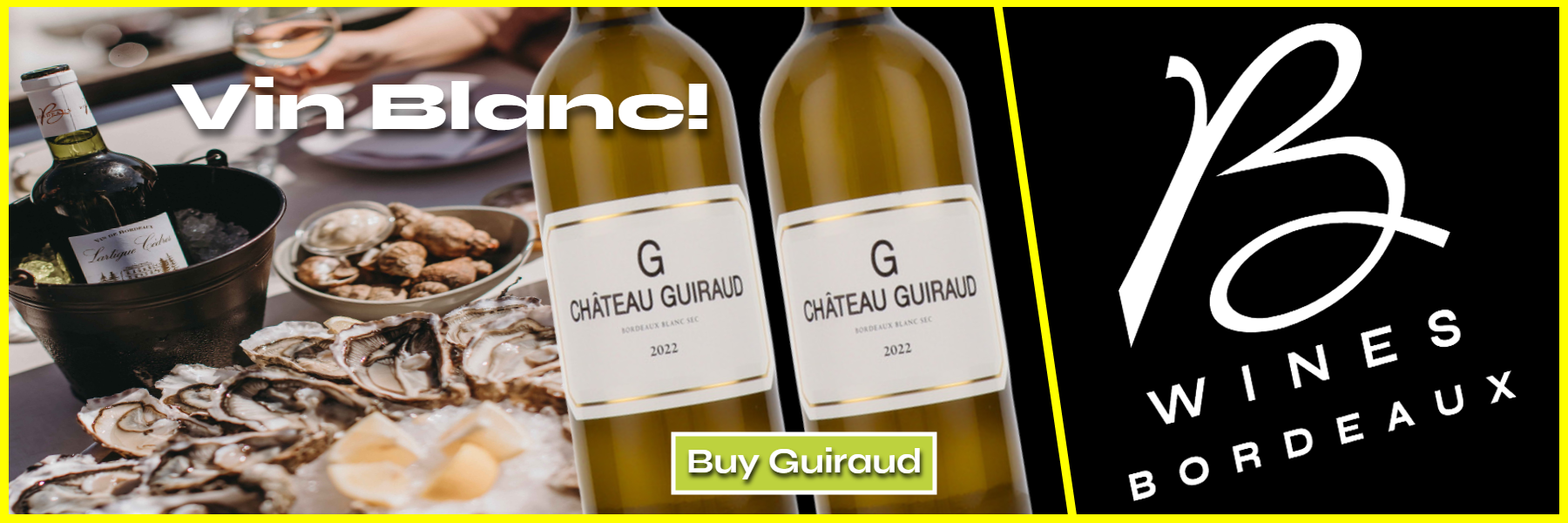 Bordeaux - Vin Blanc - G de Chateau Guiraud Blanc Sec